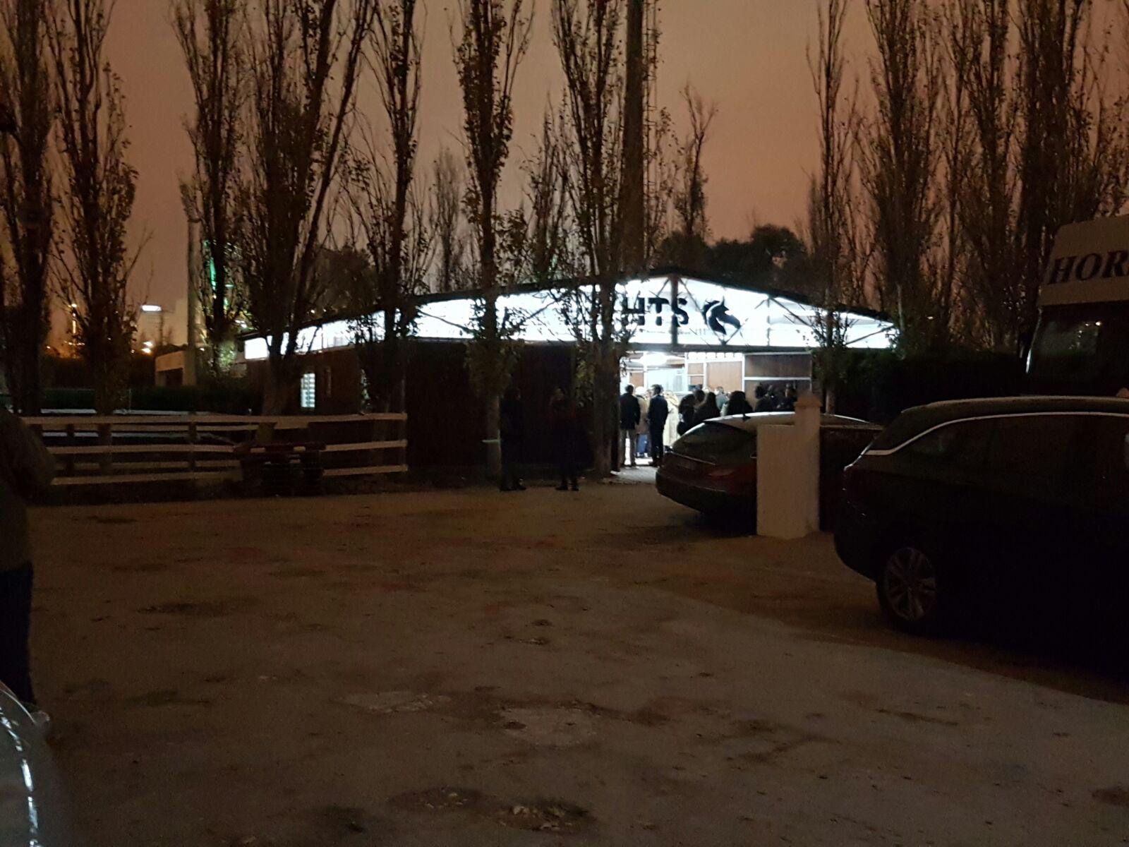 Entrada das instalações da HTS